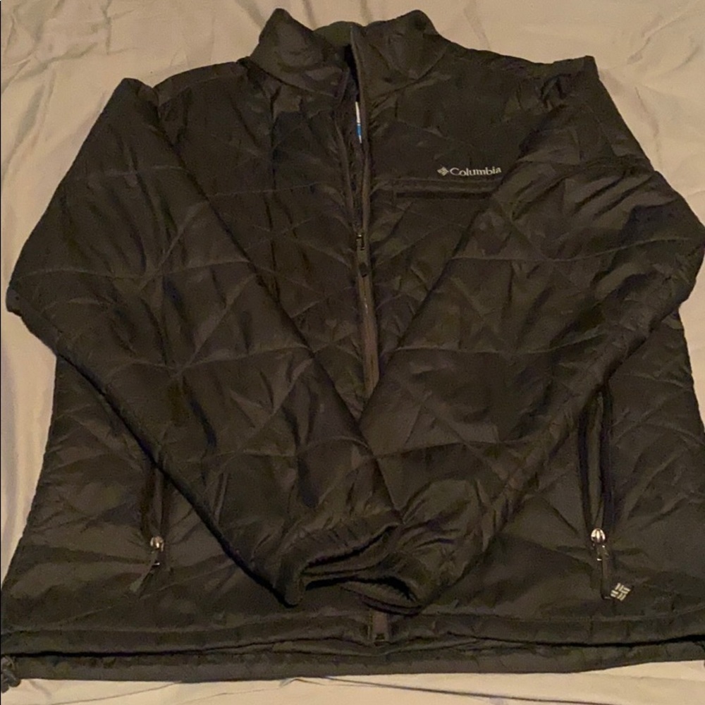 Columbia Omni Heat Zip Up Fleece size XL